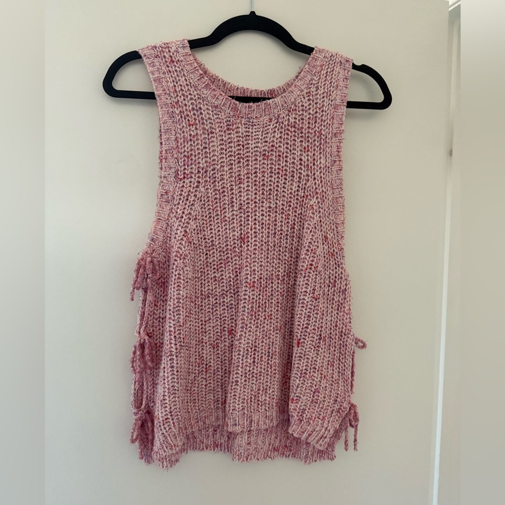 Splendid Collection Marled Pink Top